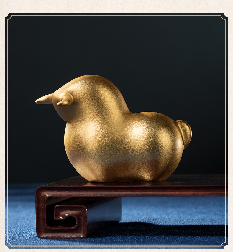 铜师傅全铜摆件富牛家居饰品铜工艺品摆件