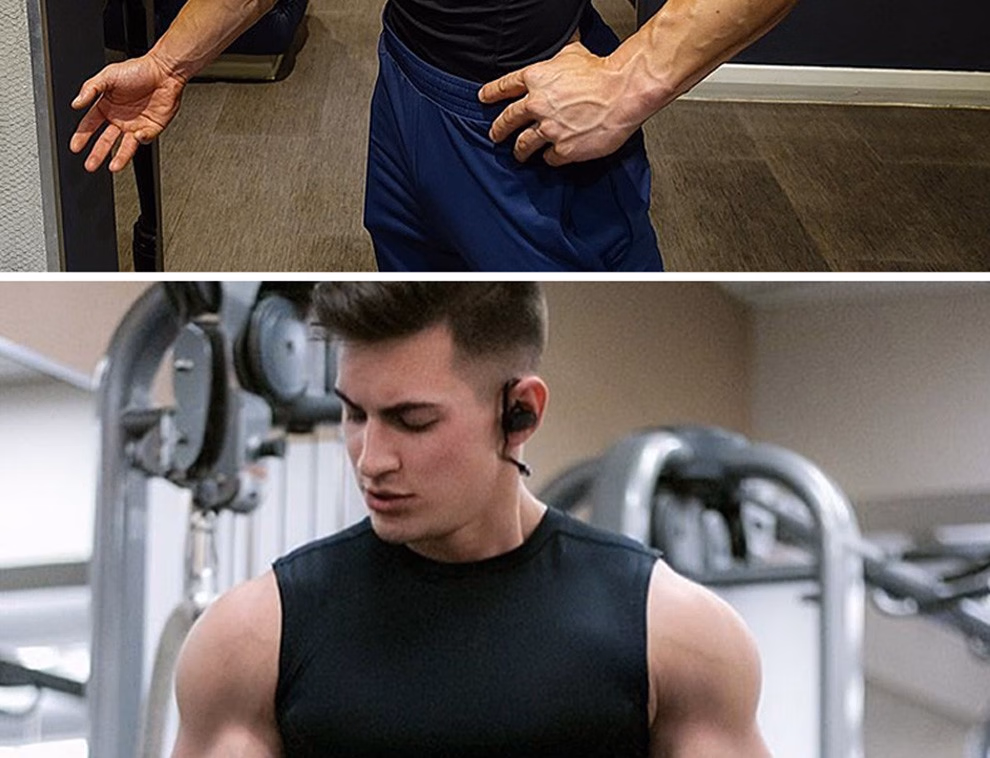 Muscle Fitness Brothers Summer Sleeveless Sports Vest, Men's Quick Dry Running Training Elastic Breathable Tights_viptrois.com
