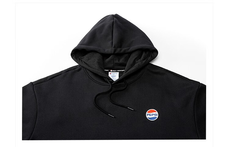 pepsi百事可乐卫衣男士春秋新款圆领上衣男宽松休闲套头衫运动服男