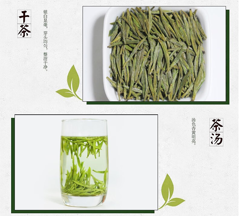 宁波特产2022年望海峰望海茶绿茶精品级全单芽高山茶高档礼盒装 四罐