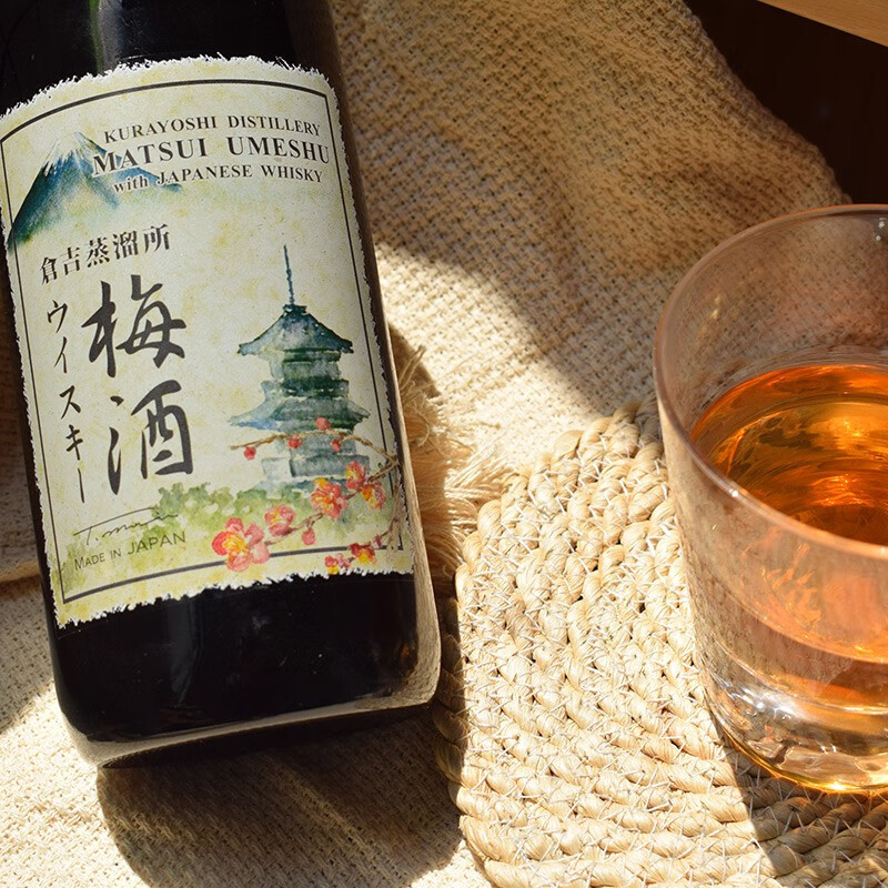 松井日本原瓶进口梅酒混合威士忌配制酒700ml仓吉酿酒厂出品