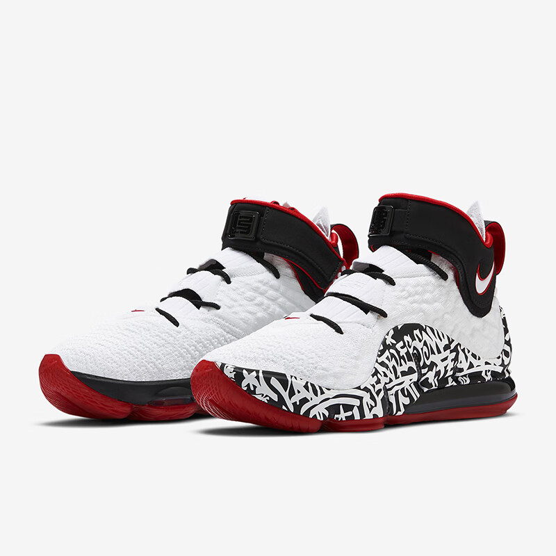 耐克nike lebron 17 缓震透气 男士实战篮球鞋战靴 ct6047-100 40码