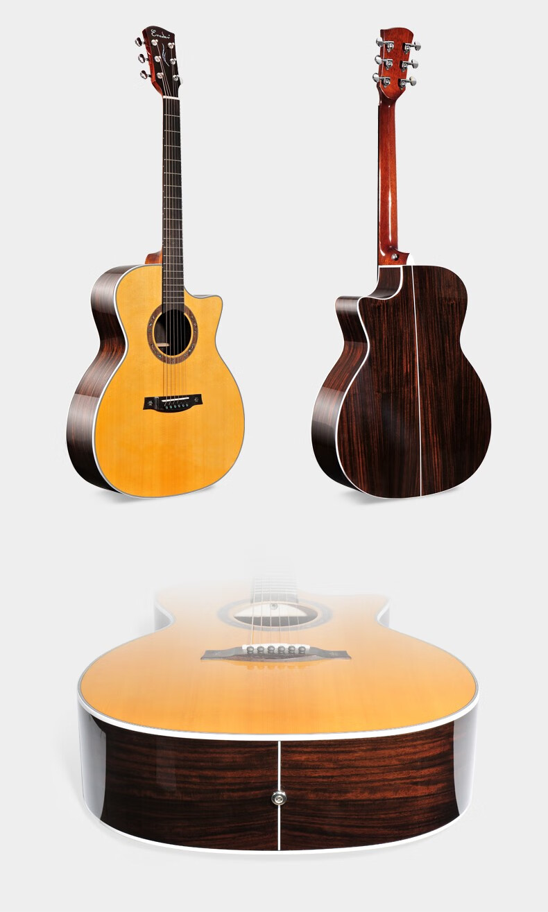 eredar艾瑞吉他艾瑞达1112系列单板民谣木吉他初学者新手进阶单板吉他