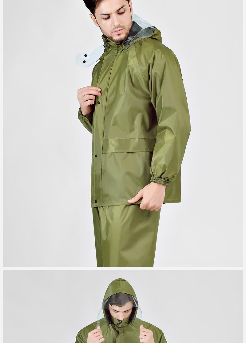 军用雨衣雨裤图片