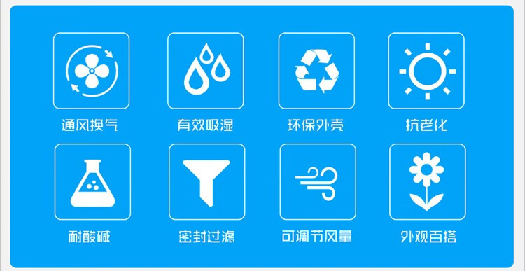 新风系统abs新风风口百叶中央空调出排风口可调单层直百叶120125mm