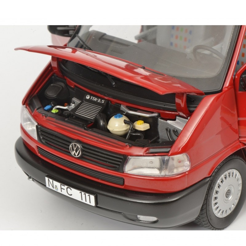 autoart118舒克大众vwt4旅行面包车露营车合金仿真汽车模型收藏摆件