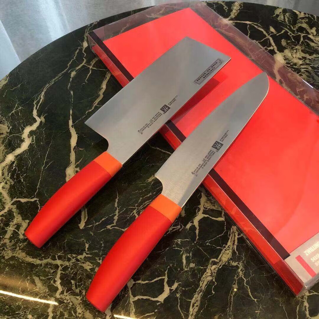 【包装破损】德国双立人now s系列2件套中片刀家用菜刀多用刀切菜切肉