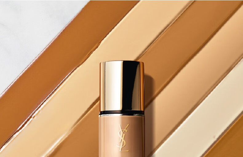 【国内专柜】(ysl)圣罗兰明彩粉底液 遮瑕超模粉底液 提亮水润 超模