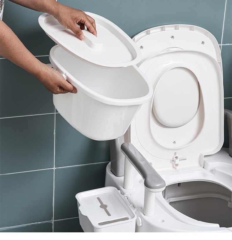 优勤 移动马桶老人孕妇坐便器便携式马桶老年人可移动马桶病人便盆