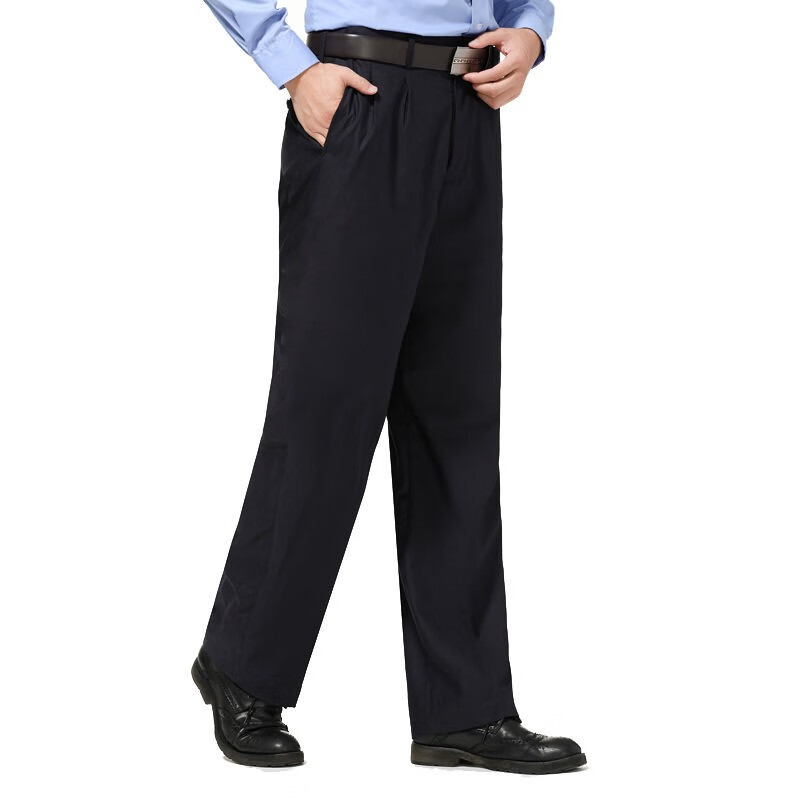 保安西裤 执勤作训裤活腰可调节保安服裤子酒店物业门卫工装制服裤子