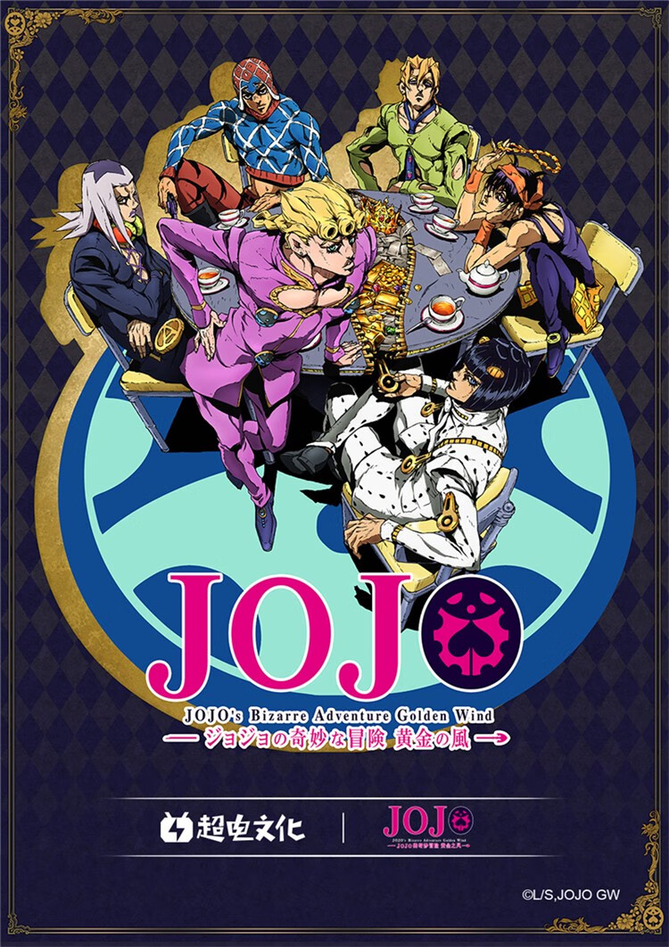 漫趣正版动漫周边jojo奇妙冒险黄金之风亚克力挂件礼品钥匙扣 d款