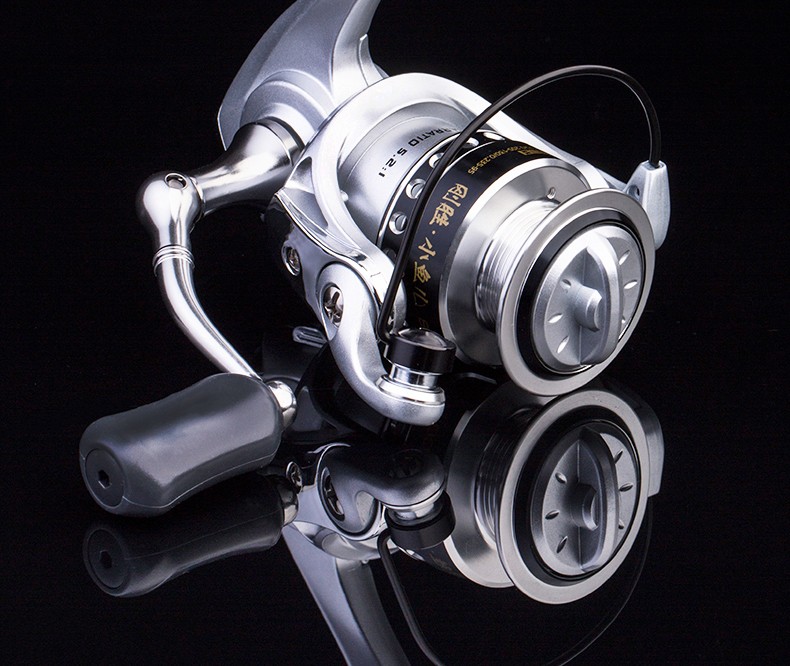 光威路亚纺车轮刚胜小鱼儿500/800型超轻全金属路亚轮马口轮矶钓纺车