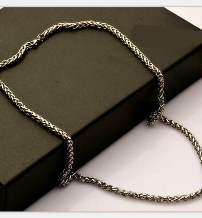 龙骨链约70cm品牌: 凌祺赫(lingqihe) 商品名称:凌祺赫龙骨链项链潮流