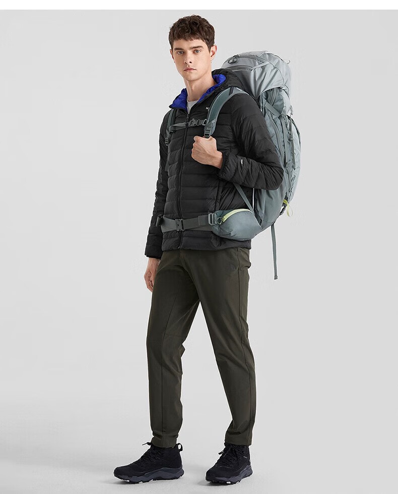 thenorthface北面男款羽绒服户外防泼水鹅绒保暖两面穿外套700蓬松度