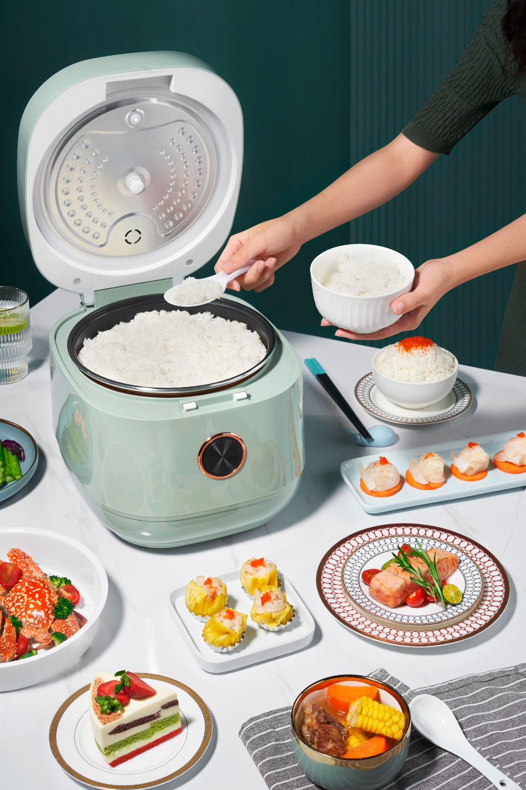 德国oidire辅食锅料理机电饭煲家用多功能电饭煲odimfb19