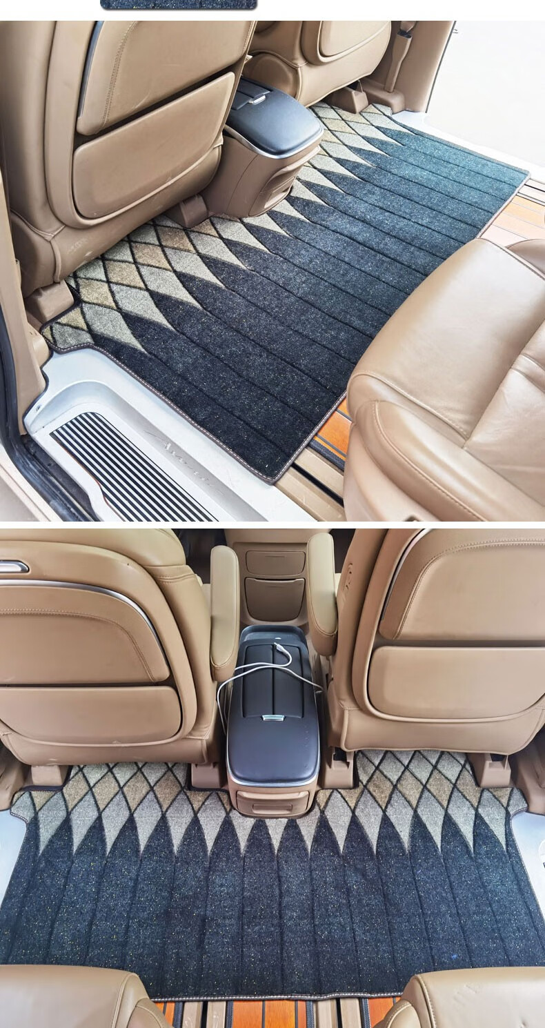 别克gl8脚垫七座6木地板es陆尊老款胖头鱼前排商务车中排地毯别克gl8