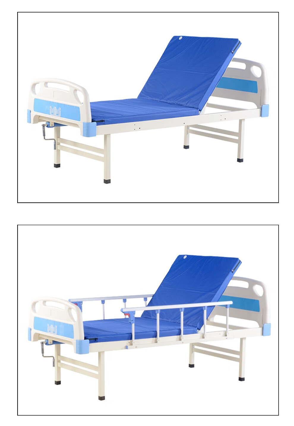 手动升降手摇式病床医院门诊病床老年人家用多功能医疗床 医用病床