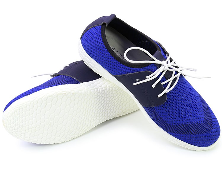 内联升布鞋男式春秋时尚透气运动休闲网鞋老北京布鞋ds6024兰色40