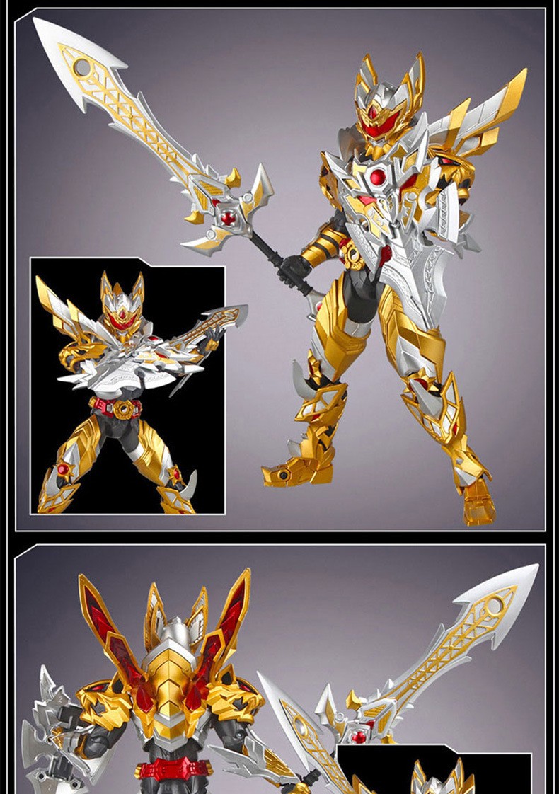 铠甲马帅鹰帅珍藏版手办变形机甲机器人玩具摆件腰带召唤器男孩礼物