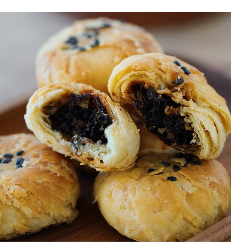 梅菜烧饼薄脆梅干菜扣肉小酥饼糕点办公室零食特产 梅菜烧饼(原味)150