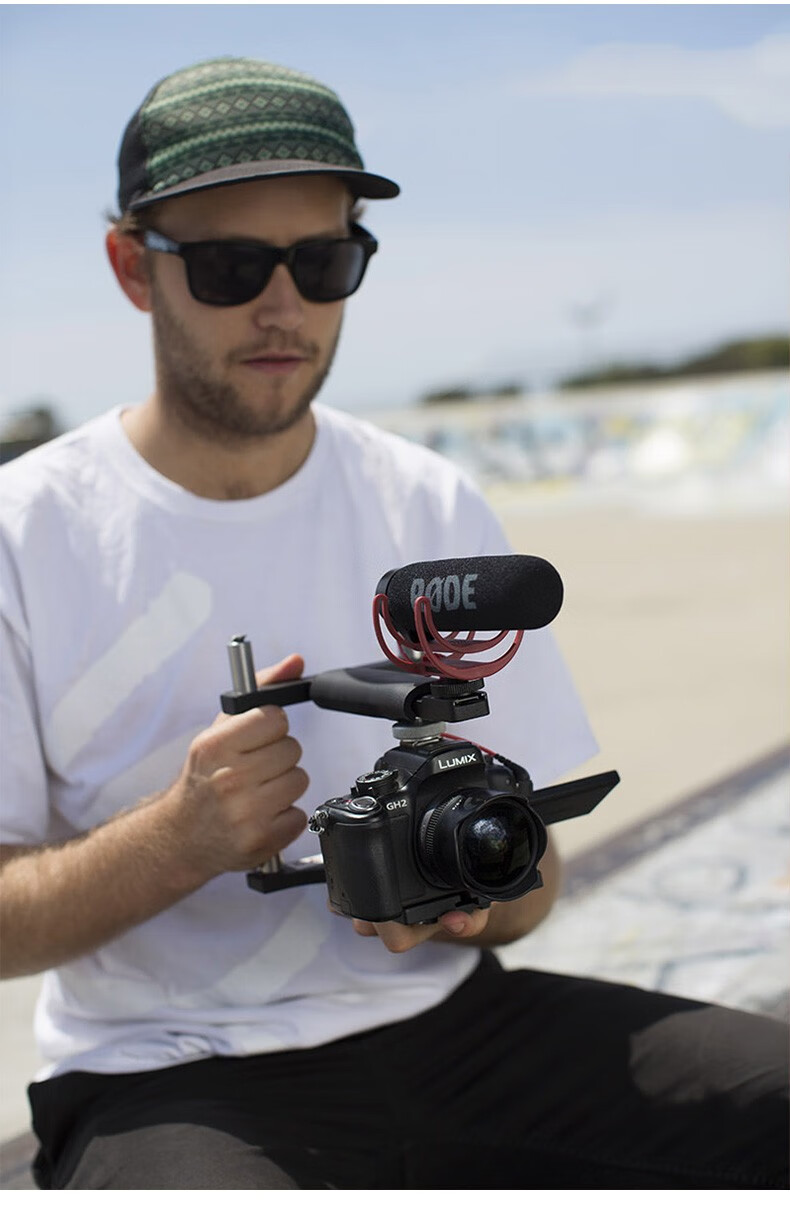 go单反相机话筒麦克风微单级采访指向性设备录音摄影视频机头麦