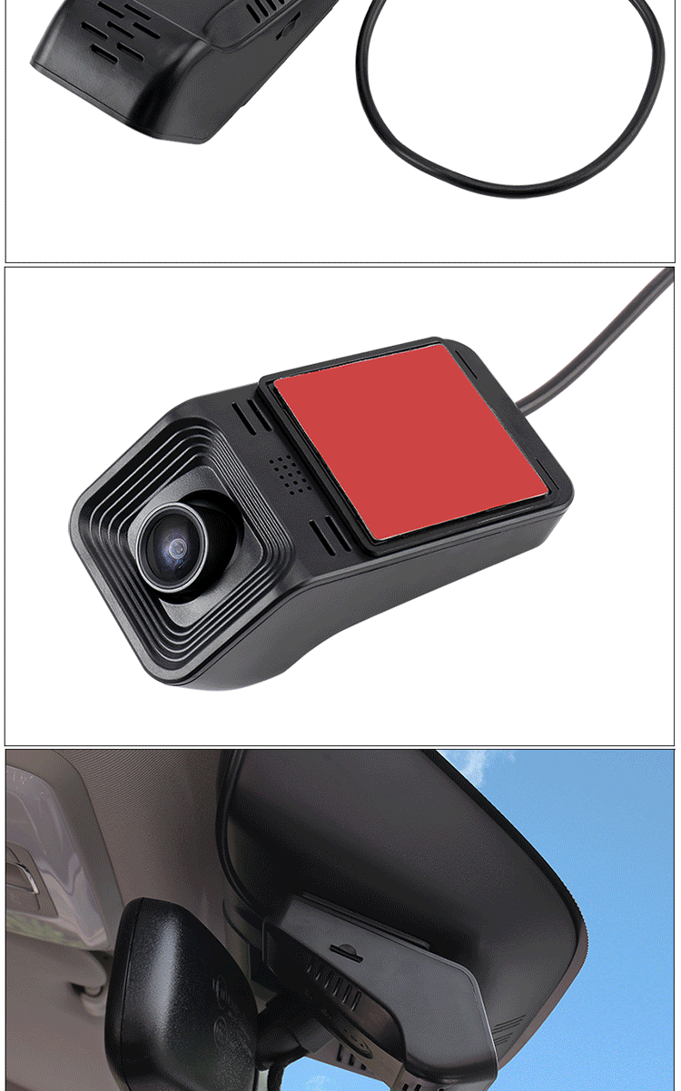 达珀德 长城炮专用行车记录仪wifi隐藏式高清记录仪内饰改装饰件越野
