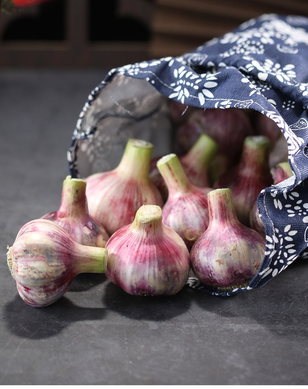 我老家新鲜紫大蒜多瓣蒜农家湿蒜瓣实惠大果大蒜重5斤