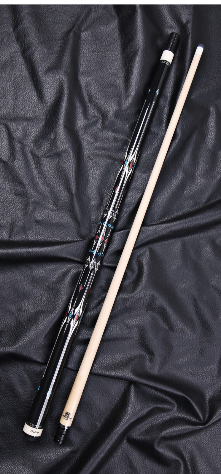 fury fury威利台球杆大头黑八九球杆星际系列at内置碳管加硬前肢 星际