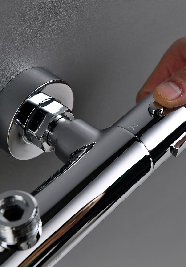 斯沃奇skwloche恒温混水阀淋浴花洒龙头全铜主体暗装家用洗澡明开关