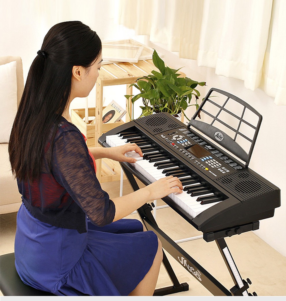 美乐斯miles电子琴61键多功能成人儿童中小学生教学电子琴乐器939大