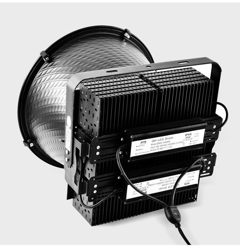 led塔吊灯工地灯建筑工程灯1000瓦投光灯超亮探照球场灯300w 2000w