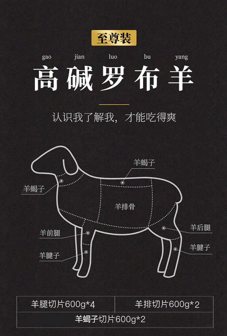 奎屯馆新疆羊肉尉犁尉黎鲜塔河羔羊盐碱罗布羊冰鲜羊腿羊排羊蝎子羊