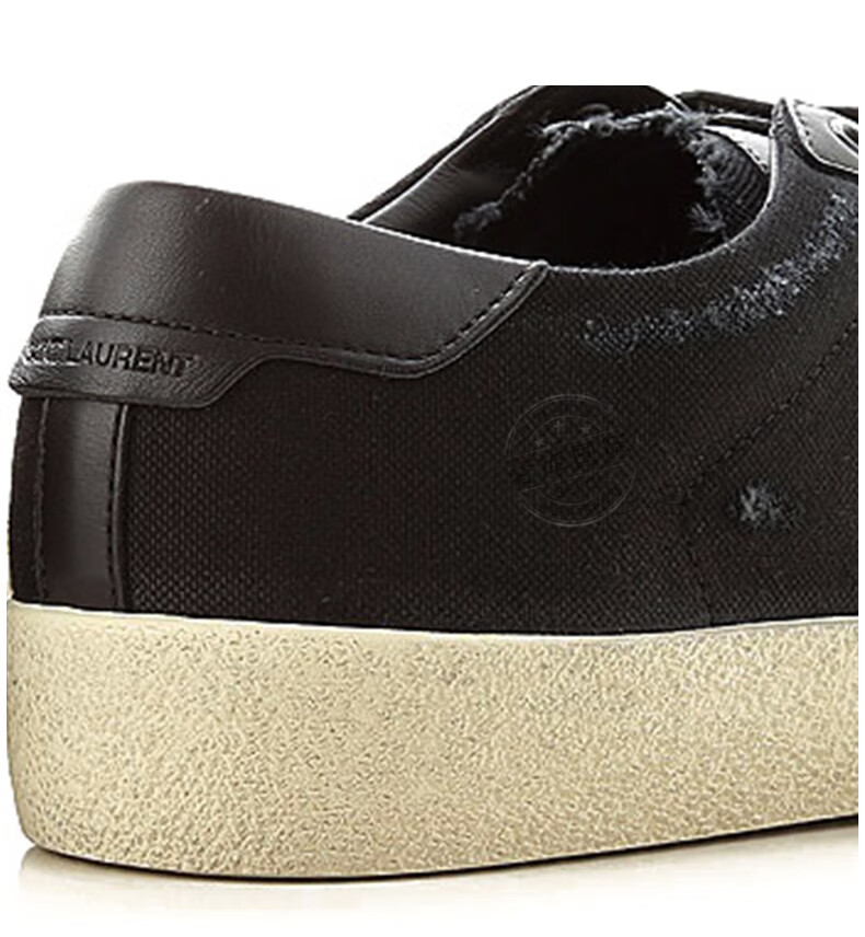 ysl圣罗兰男鞋牛皮court classic平底做旧休闲鞋611106 gup50 1000