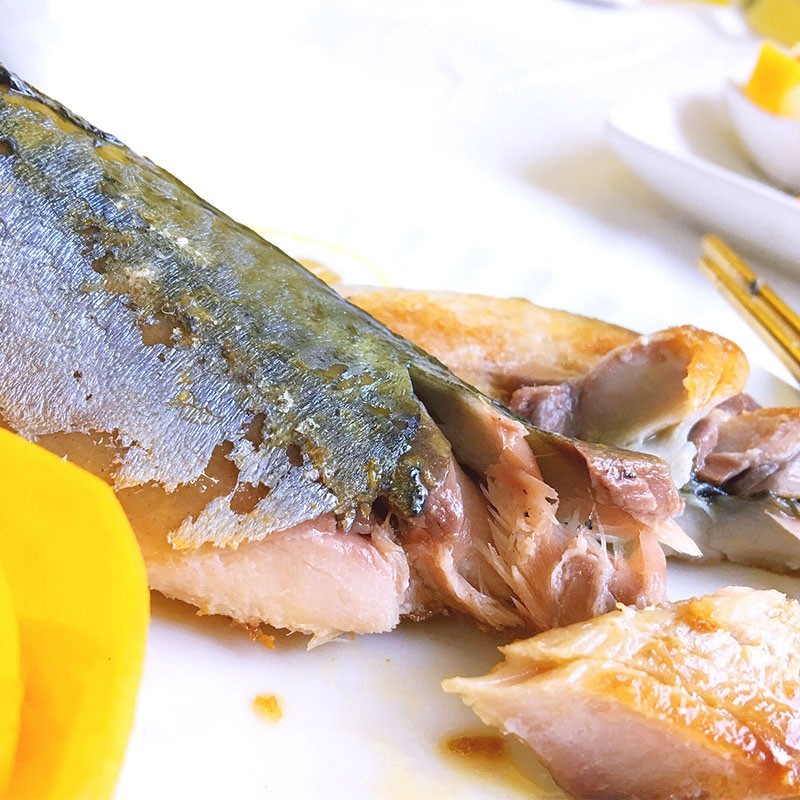 盐渍青花鱼鲐鲅鱼片盐渍无骨鲐鱼片青花鱼片烤煎鲅鱼海鲜水产顺丰速运