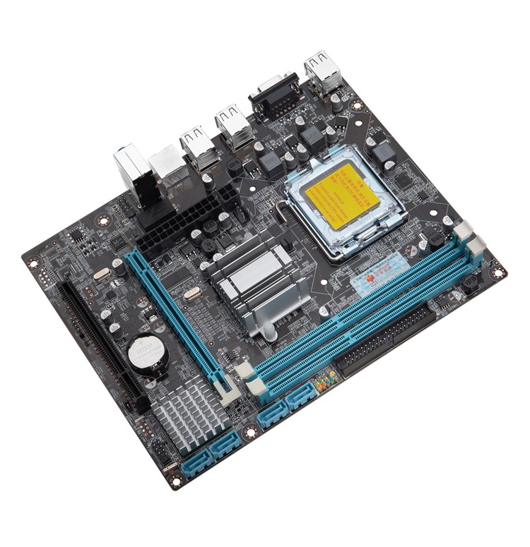 华南金牌台式g41电脑主板cpu套装771针diy集显4g内存p45组装机游戏型