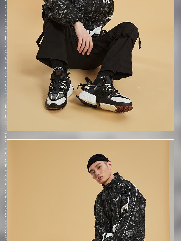 李宁休闲鞋男鞋中国李宁盘古男子运动时尚低帮潮流休闲鞋aglq183