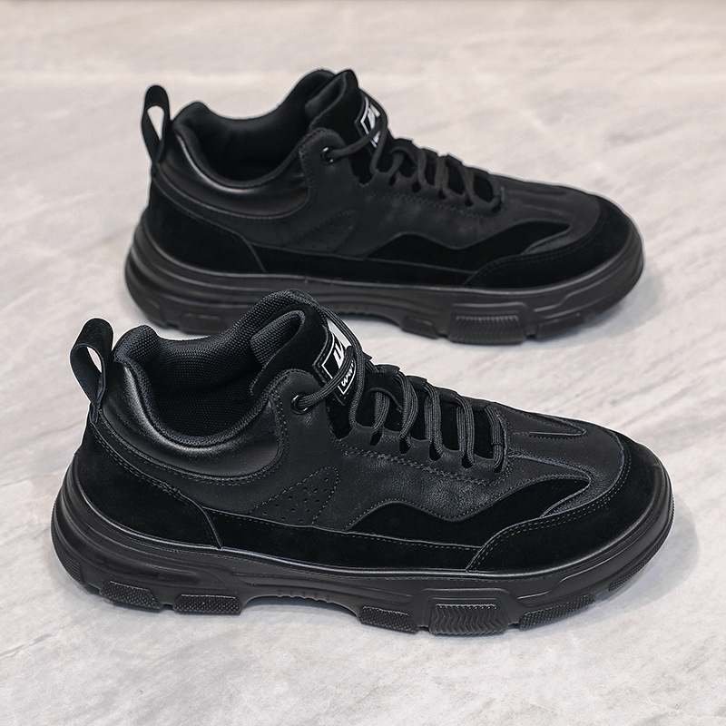 回力鞋男款春秋季运动鞋男士工作鞋黑色耐磨跑步鞋学生休闲鞋 灰色 38