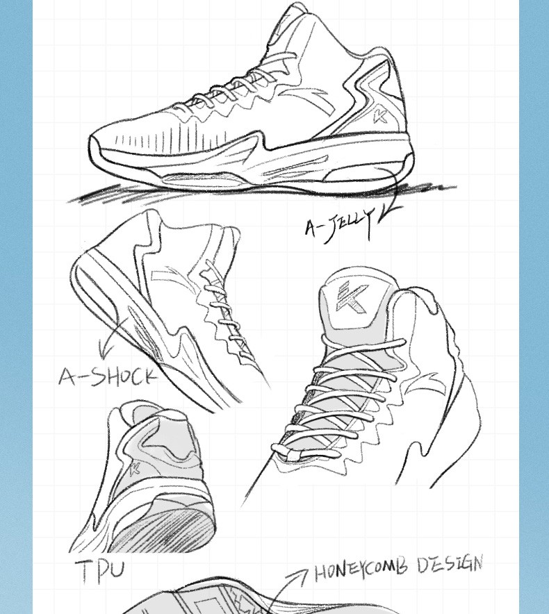 anta安踏篮球鞋男鞋星轨5汤普森官网旗舰运动鞋kt2022夏新款透气高帮