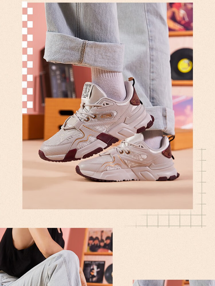 李宁运动时尚鞋男鞋2020x故宫·宝蕴楼联名款001征程男子经典休闲鞋