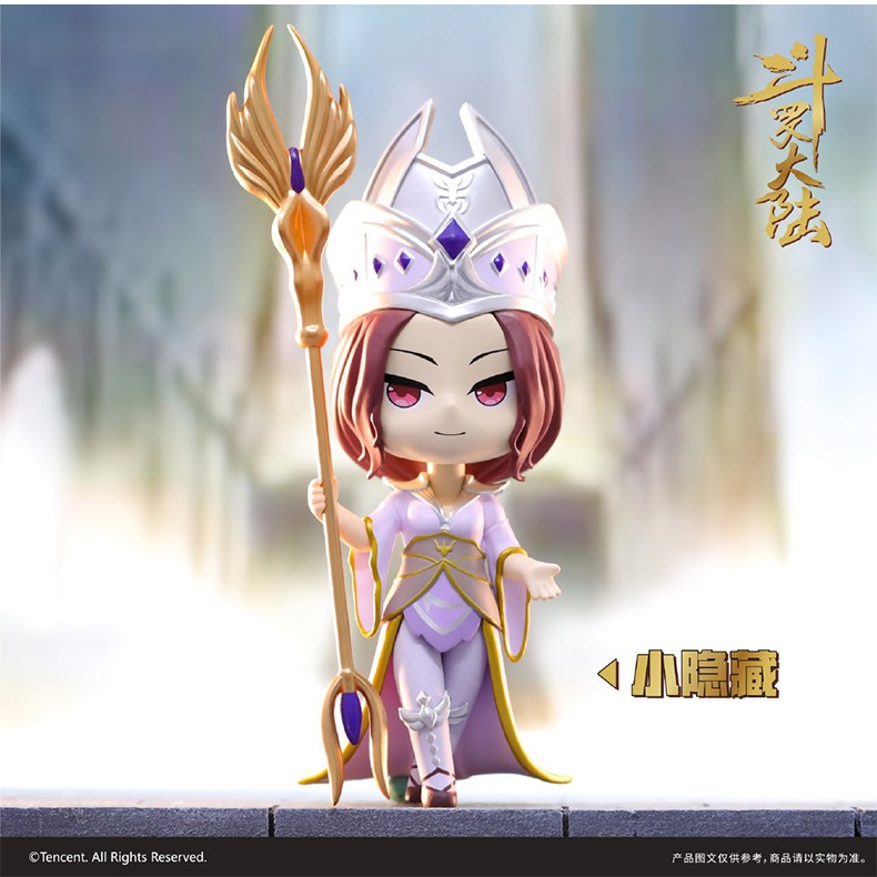 手办娃娃动漫周边人物模型玩偶摆件朱竹清拆盒确认款斗罗大陆动画盲盒