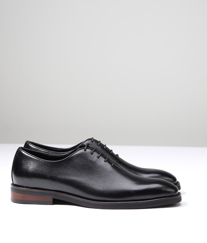 walker shop奥卡索正装鞋男春秋英伦风商务正装皮鞋男固特异手工真皮