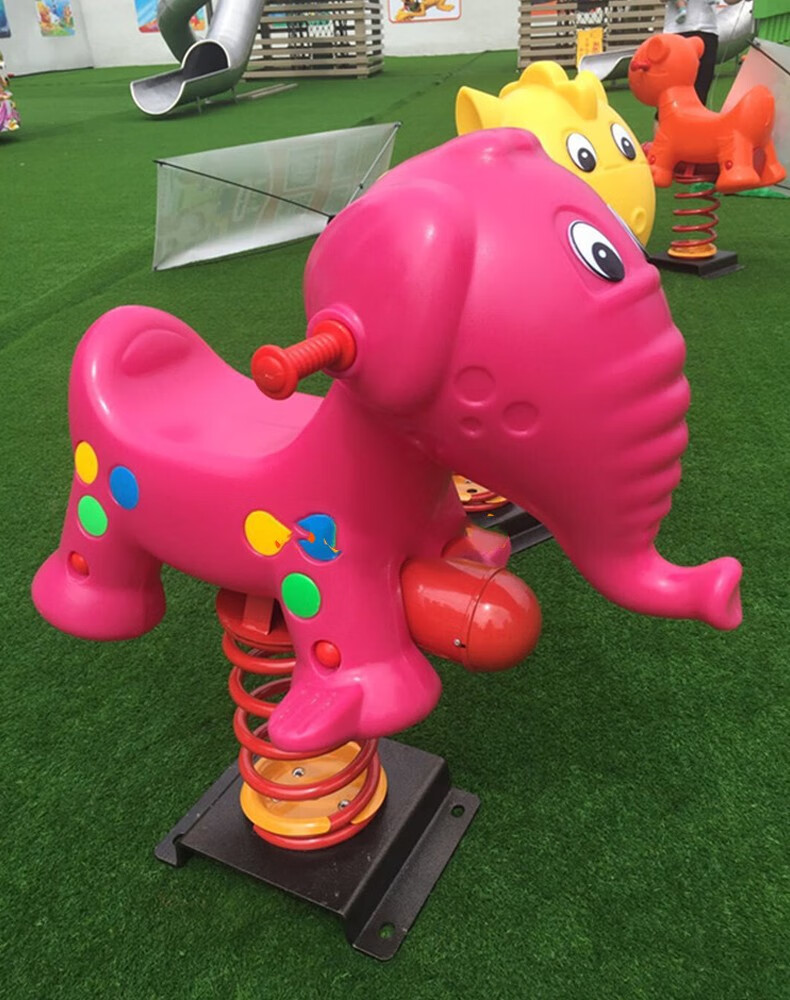 户外健身器材摇摇马广场公园儿童摇摇乐幼儿园室外游乐设施弹簧摇马