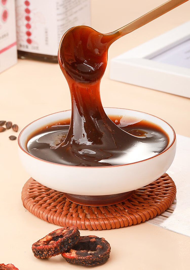 福东海焦山楂八味膏150克剂纯手工熬制八物八珍膏浓缩山楂膏鸡内金1罐