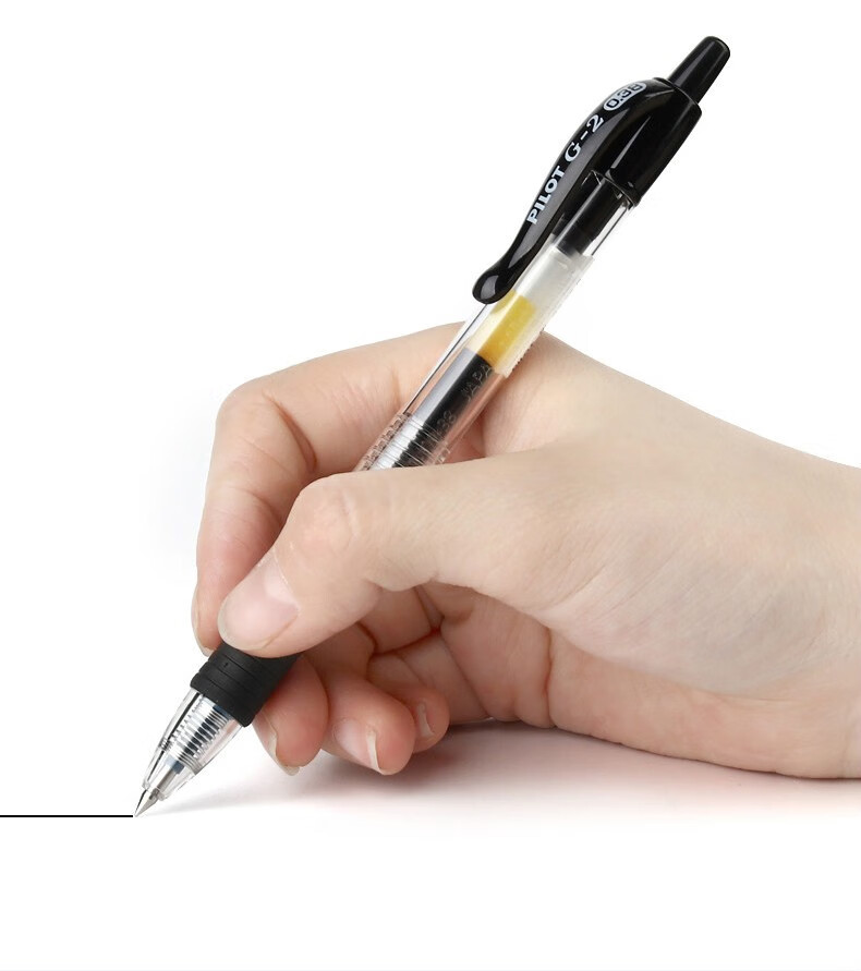 pilot日本百乐g-2按动中性笔大容量学生考试水笔商务办公签字笔 bl-g2