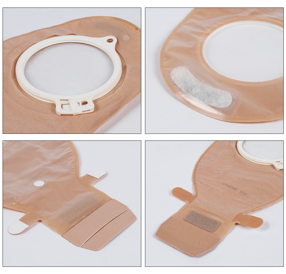 康乐保coloplast胜舒1038610387二件式肠造口袋半透明大便开口袋10387