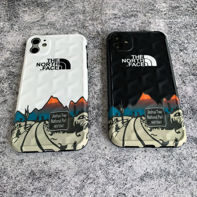 回沃 北面加州公路7p/8p手机壳潮牌iphone11promax防摔xr软套xs硅胶x