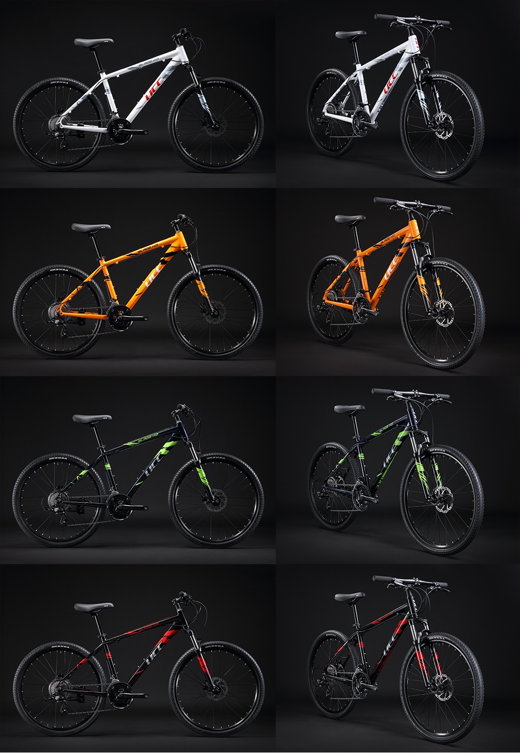 ucc运动自行车 山地车通勤单车 布雷德hd 铝合金车架 禧玛诺变速 油压