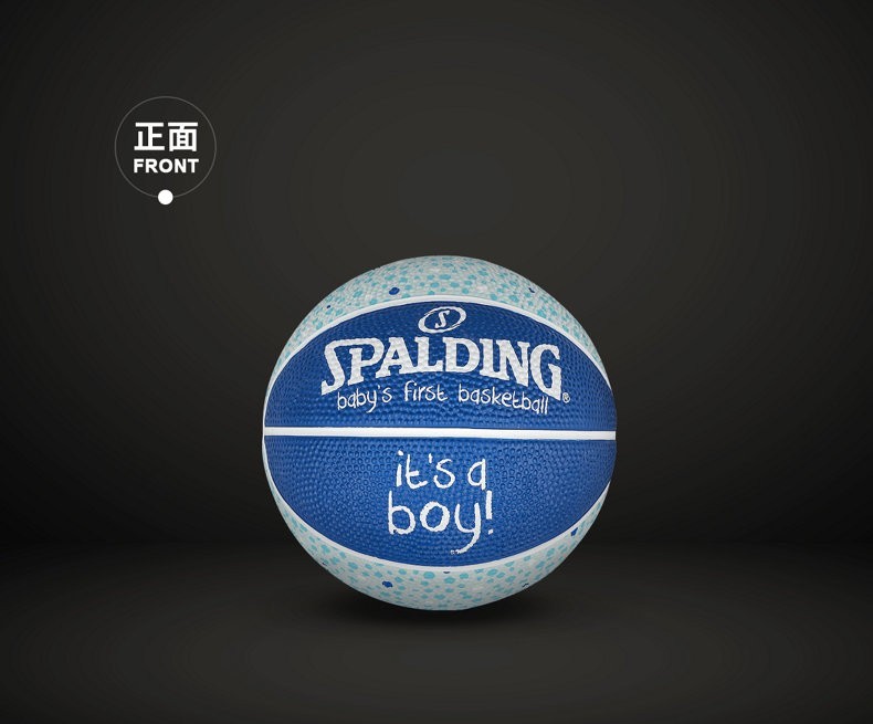 spalding斯伯丁篮球收藏纪念1号迷你小篮球室内外通用儿童休闲娱乐球