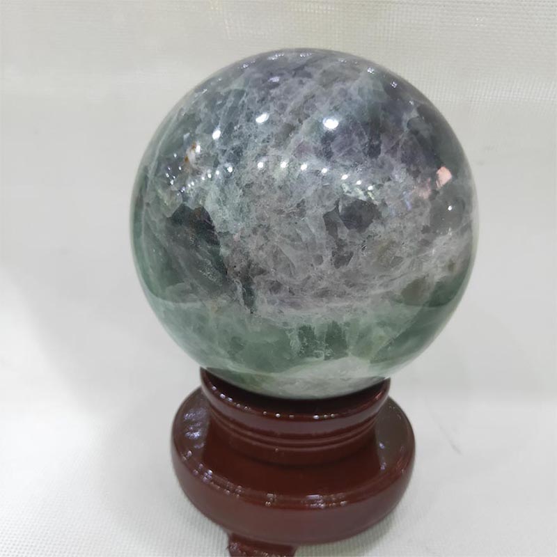 夜光萤石球摆件萤石103cm1937公斤