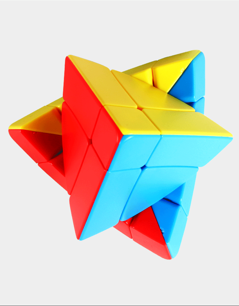 圣手三阶魔塔魔方送教程异形魔方四轴类异型儿童创意玩具三阶魔塔